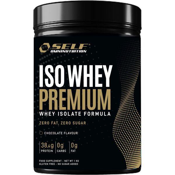 self omninutrition iso whey premium 1 kg cioccolato