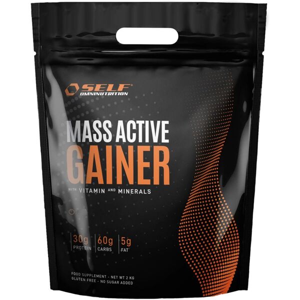 self omninutrition mass active gainer busta 2 kg vaniglia