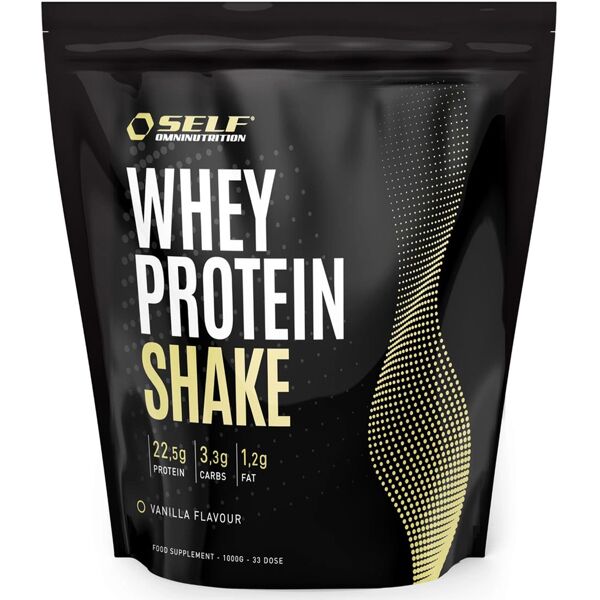 self omninutrition whey protein shake busta 1 kg vaniglia