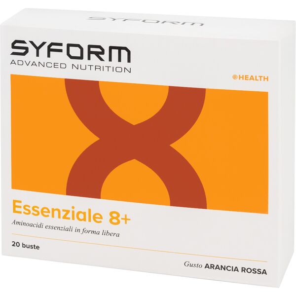 syform essenziale 8+ 20 buste arancia rossa