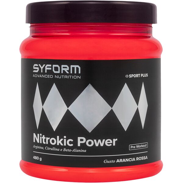 syform nitrokic power 480 gr arancia rossa