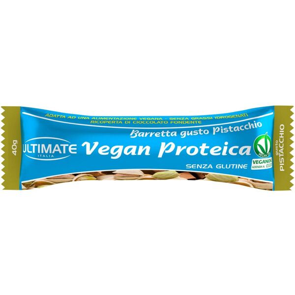 ultimate italia vegan proteica bar 40 gr pistacchio