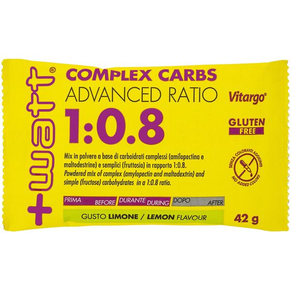 +watt complex carbs advanced ratio 1:0.8 42 gr limone