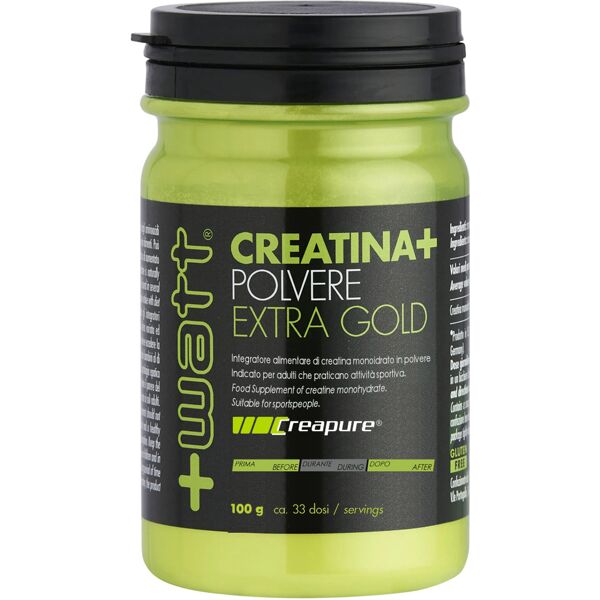 +watt creatina + polvere extra gold 100 gr