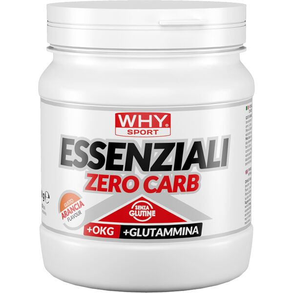 why sport essenziali zero carb 240 gr arancia