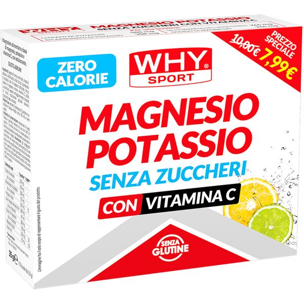 why sport magnesio potassio senza zuccheri 10 bustine