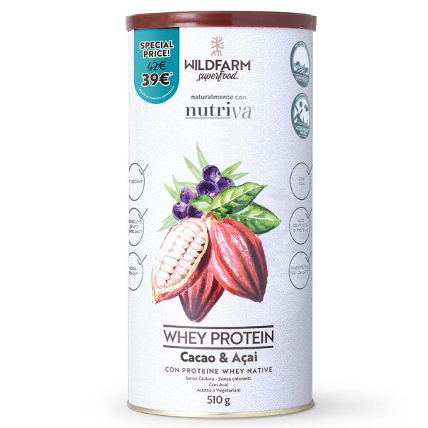 wildfarm whey protein cacao acai 510 gr