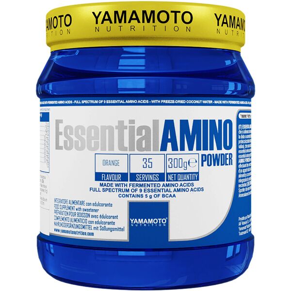 yamamoto essential amino powder 300 gr arancia