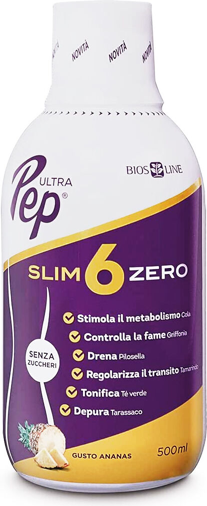 bios line ultra pep slim 6 zero 500 ml ananas