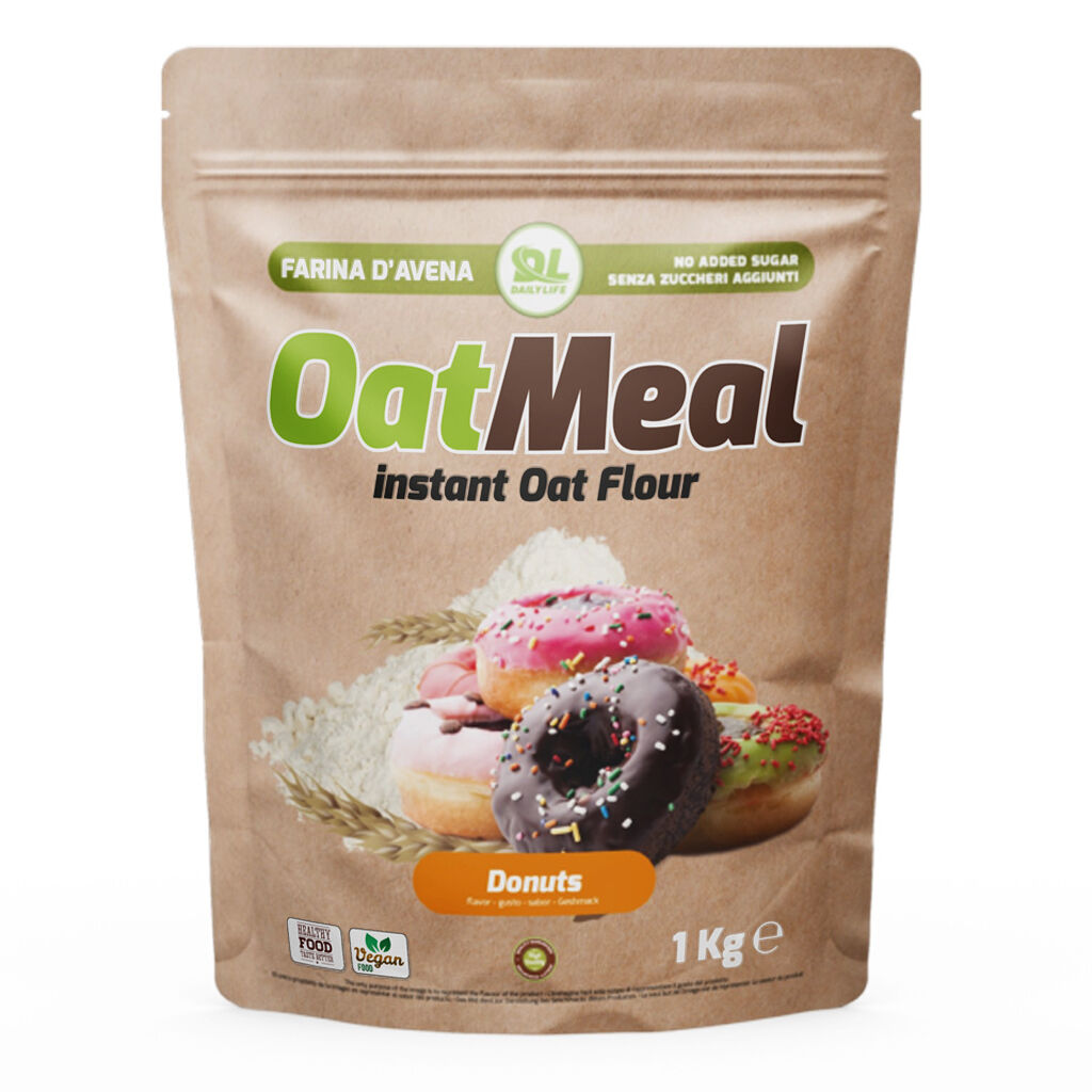 daily life oatmeal instant 1 kg donuts