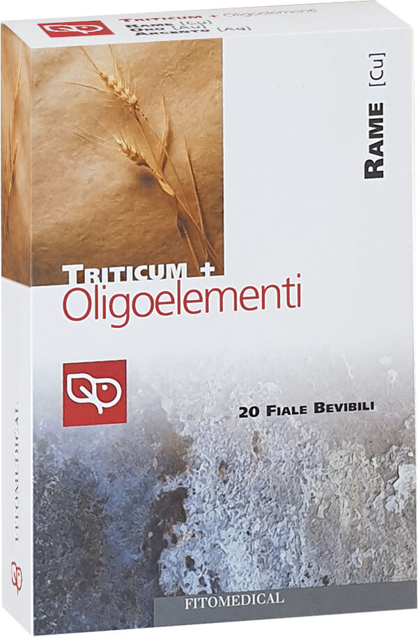 fitomedical triticum + oligoelementi rame 20 fiale