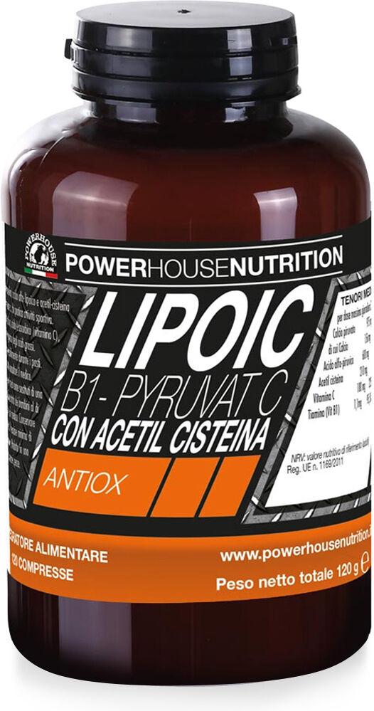 power house lipoic b1-pyruvat c 120 cpr