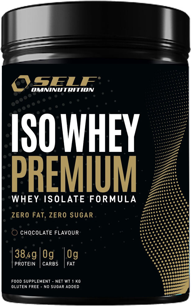 self omninutrition iso whey premium 1 kg cioccolato