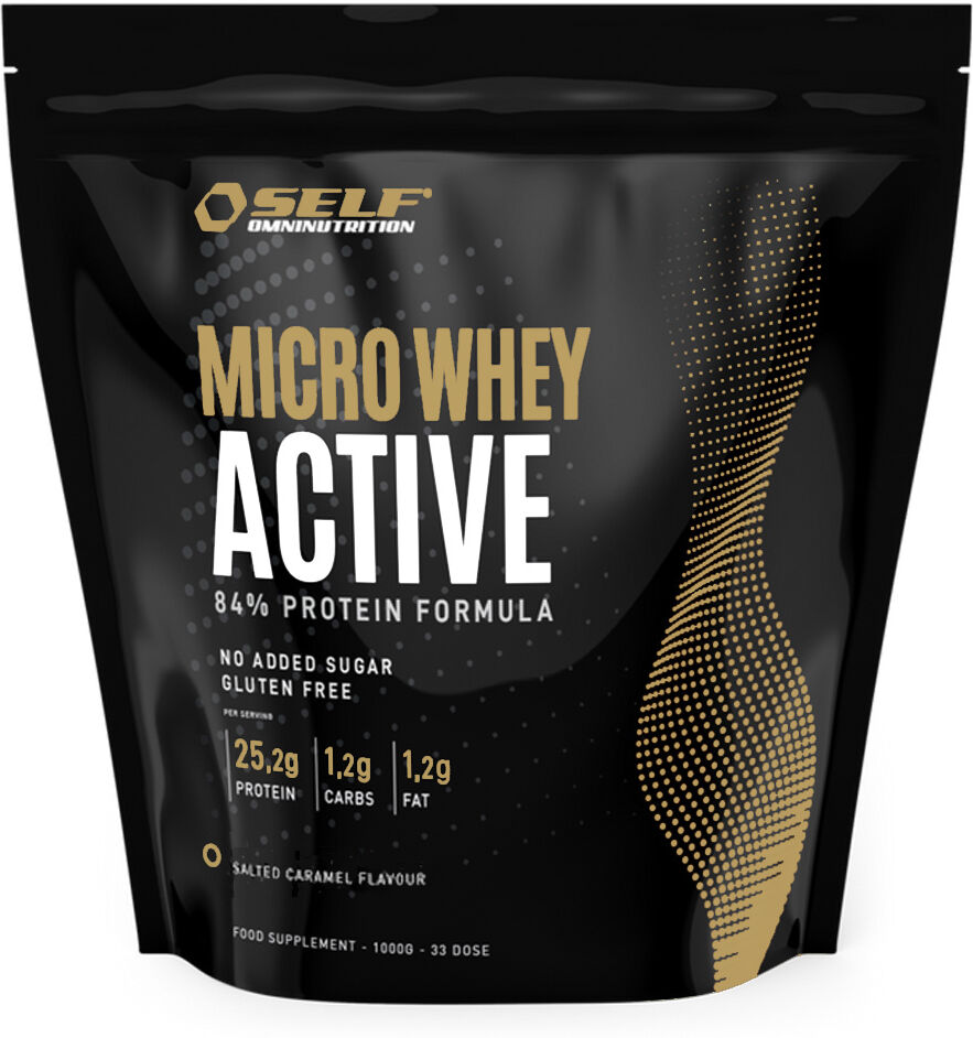 self omninutrition micro whey active busta 1 kg caramello salato