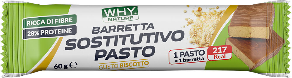 why nature barretta sostitutivo pasto 60 gr biscotto