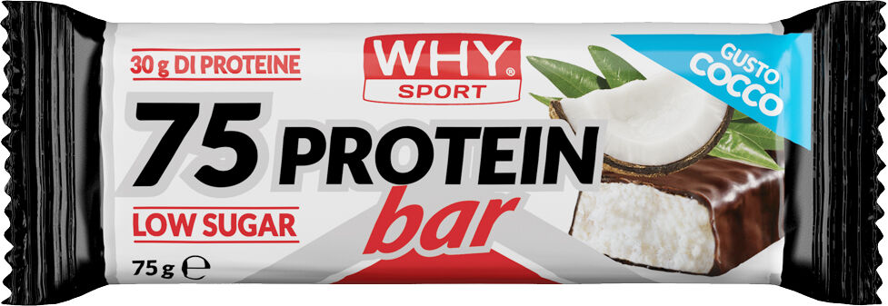 why sport 75 protein bar 75 gr cocco