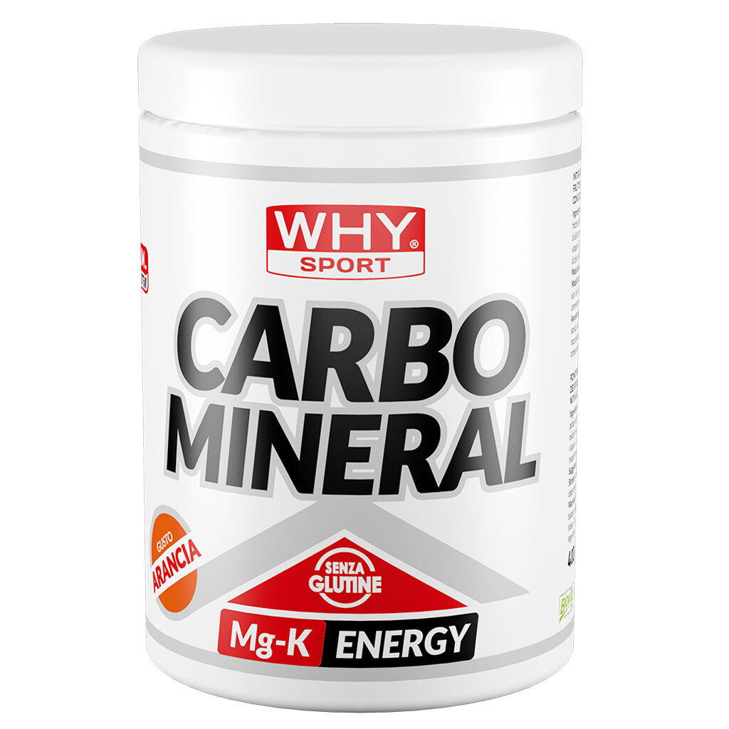 why sport carbo mineral 400 gr arancia