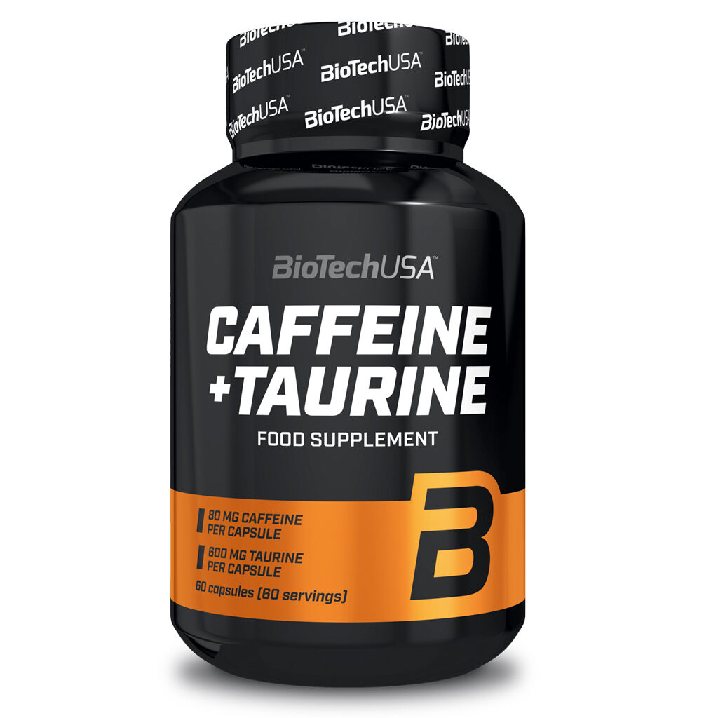 Biotech Usa Caffeine+taurine 60 Cps