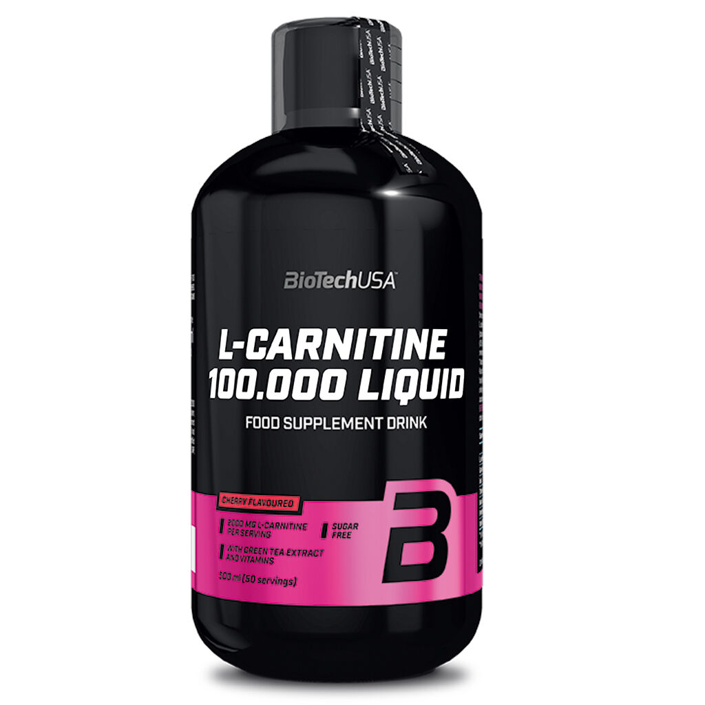 Biotech Usa L-Carnitine 100.000 500 Ml Ciliegia