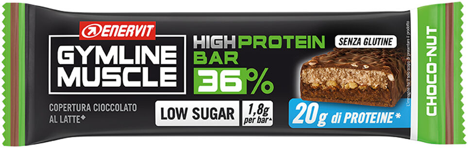 Enervit Gymline High Protein Bar 36% 55 Gr Choco-Nut