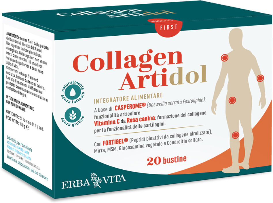 Erba Vita Collagen Artidol 20 Bustine