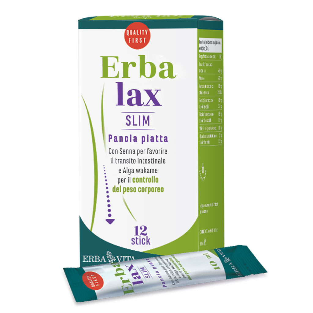 Erba Vita Erbalax Slim Pancia Piatta 12 Stick