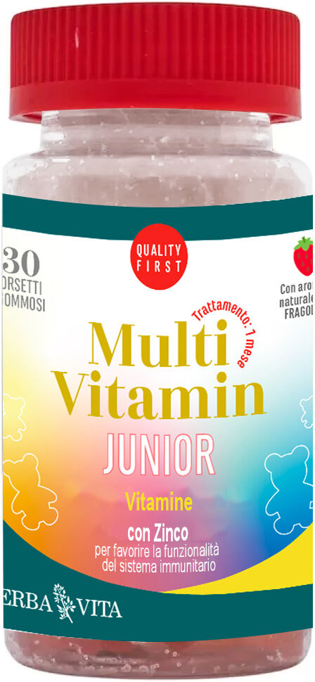 Erba Vita Multi-Vitamin Junior 30 Orsetti Gommosi