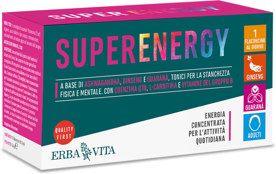 Erba Vita Super Energy 10 Flaconcini