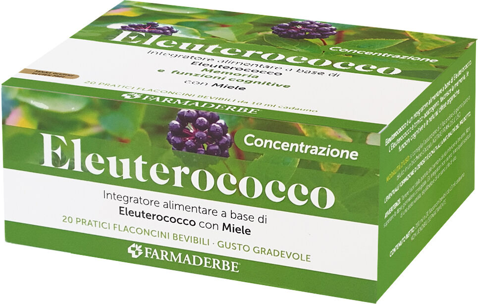 Farmaderbe Eleuterococco 20 Flaconcini