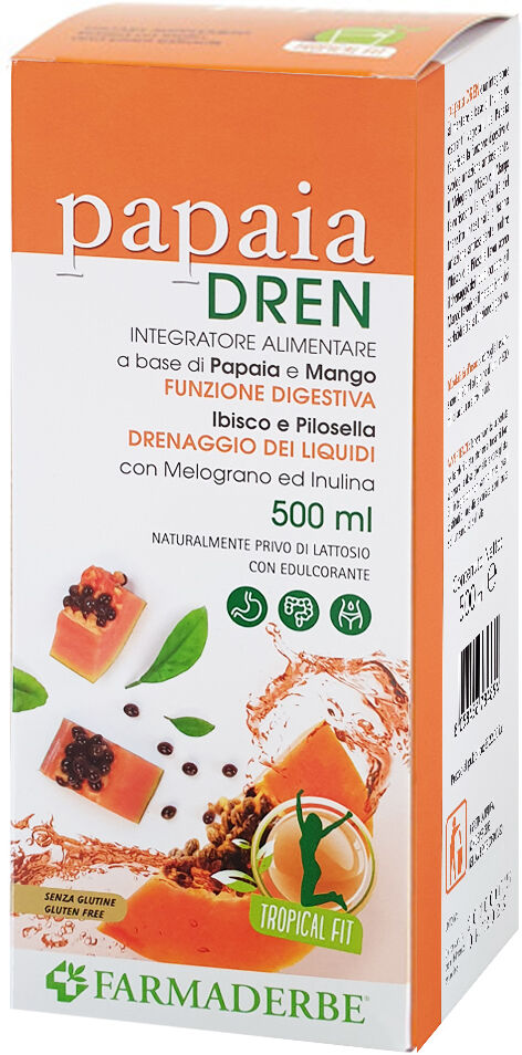 Farmaderbe Papaia Dren 500 Ml