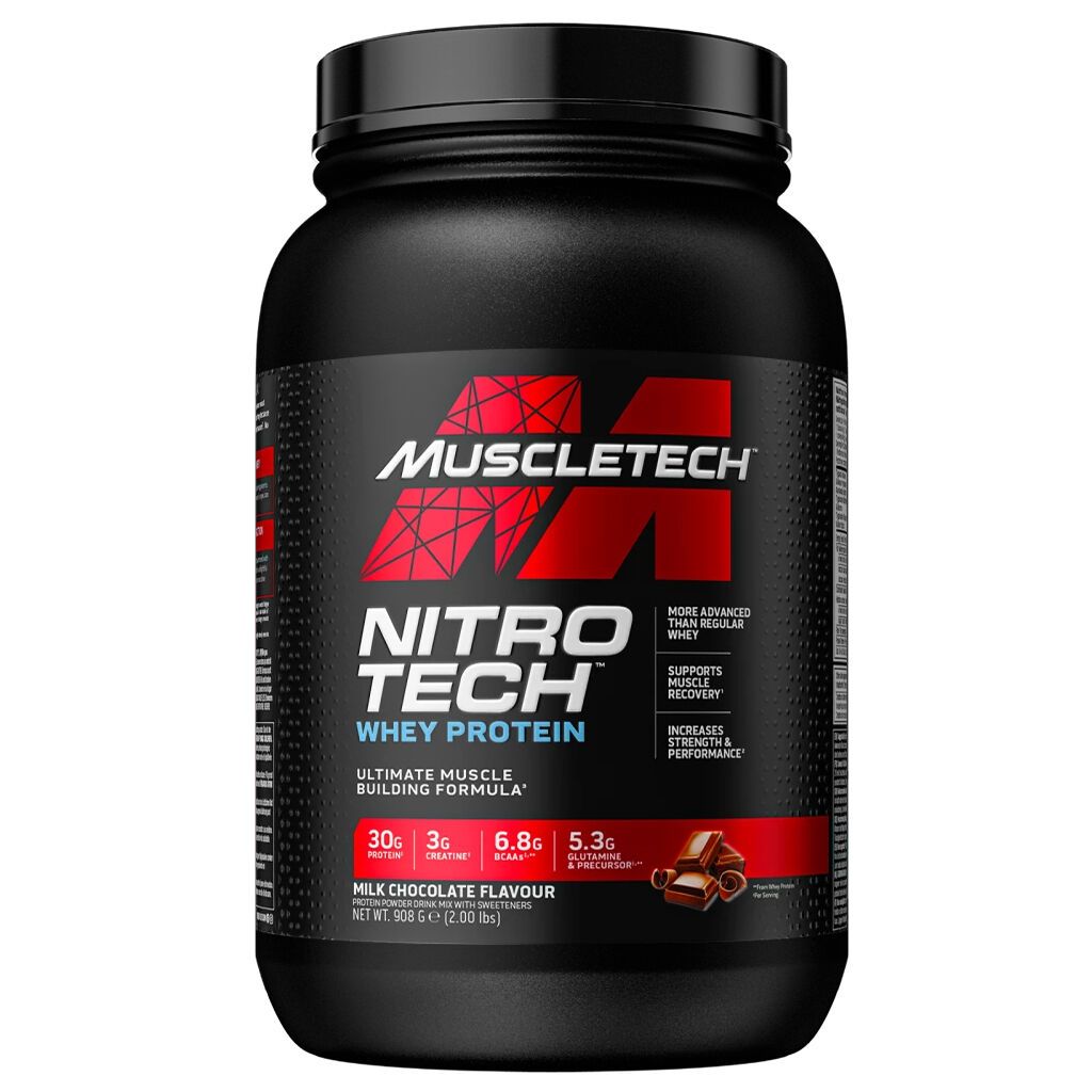 Muscletech Nitro Tech Whey Protein 908 Gr Cioccolato Al Latte