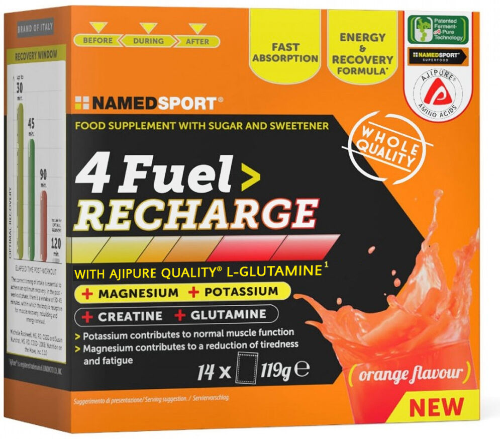 Named Sport 4 Fuel Recharge 14 Buste Arancio