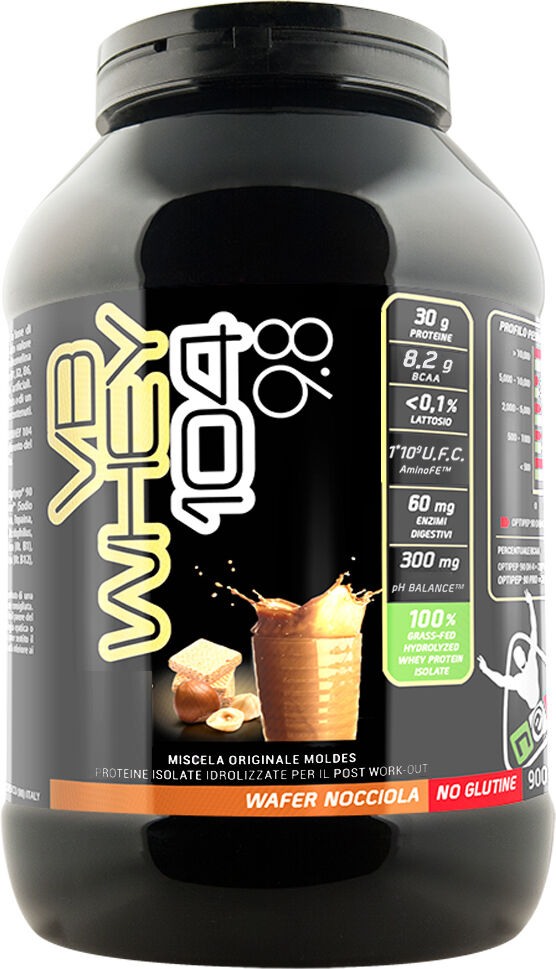 Net Vb Whey 104 9.8 900 Gr Wafer Alla Nocciola