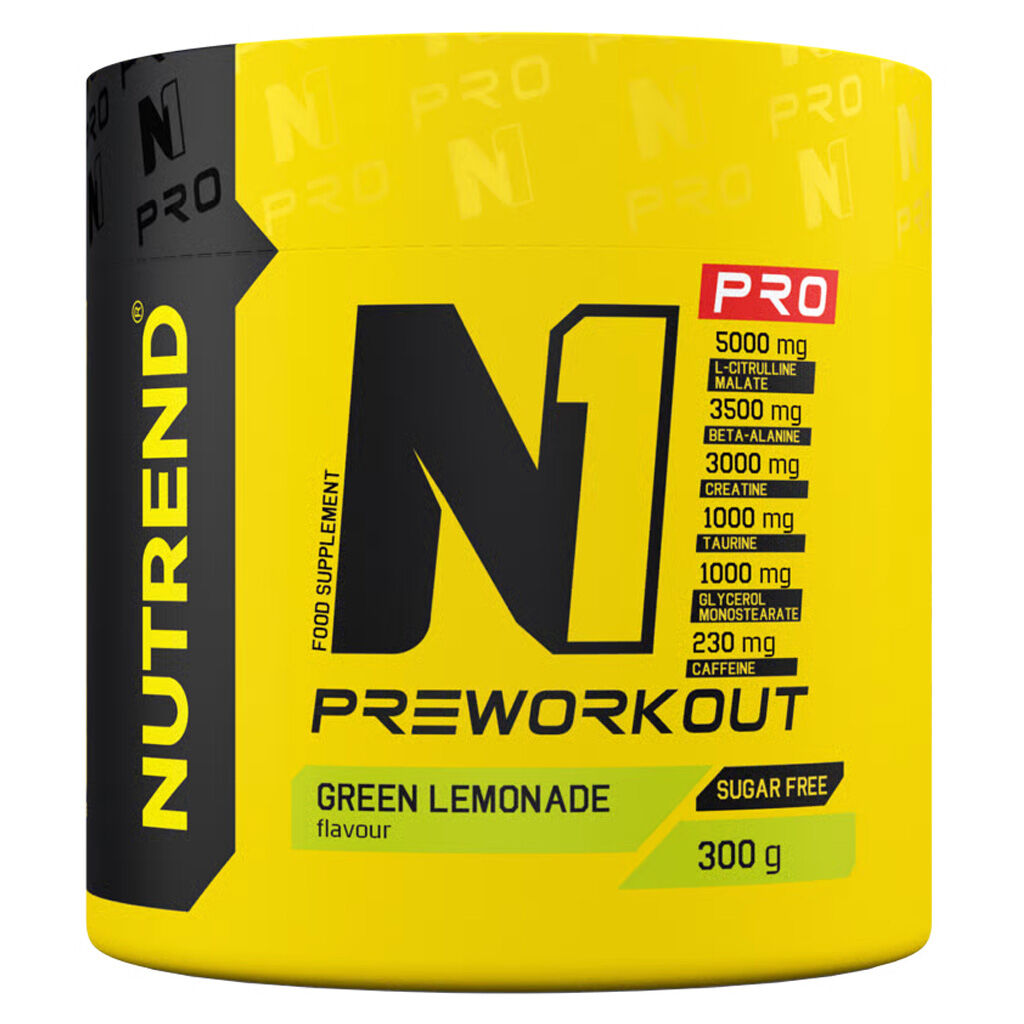 Nutrend N1 Pro Preworkout 300 Gr Green Lemonade