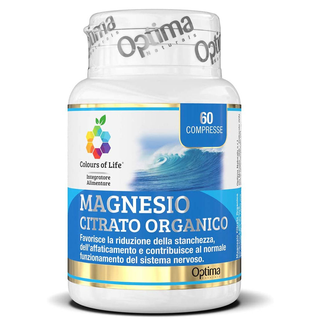 Optima Magnesio Citrato Organico 60 Cpr