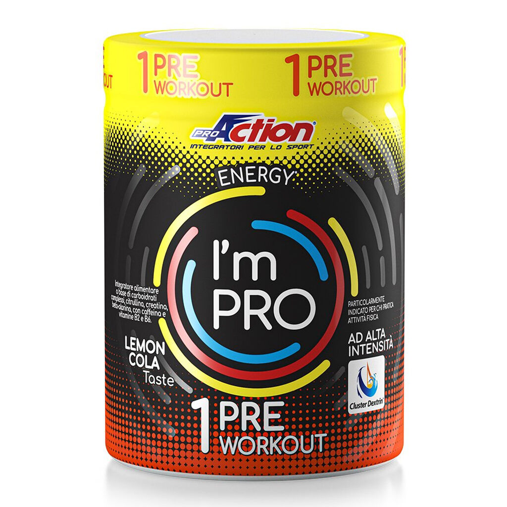 Proaction I'M Pro Pre Workout 300 Gr Limone-Cola