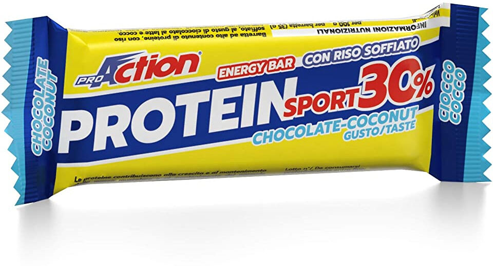 Proaction Protein Sport 30% Bar 35 Gr Cioccolato-Cocco