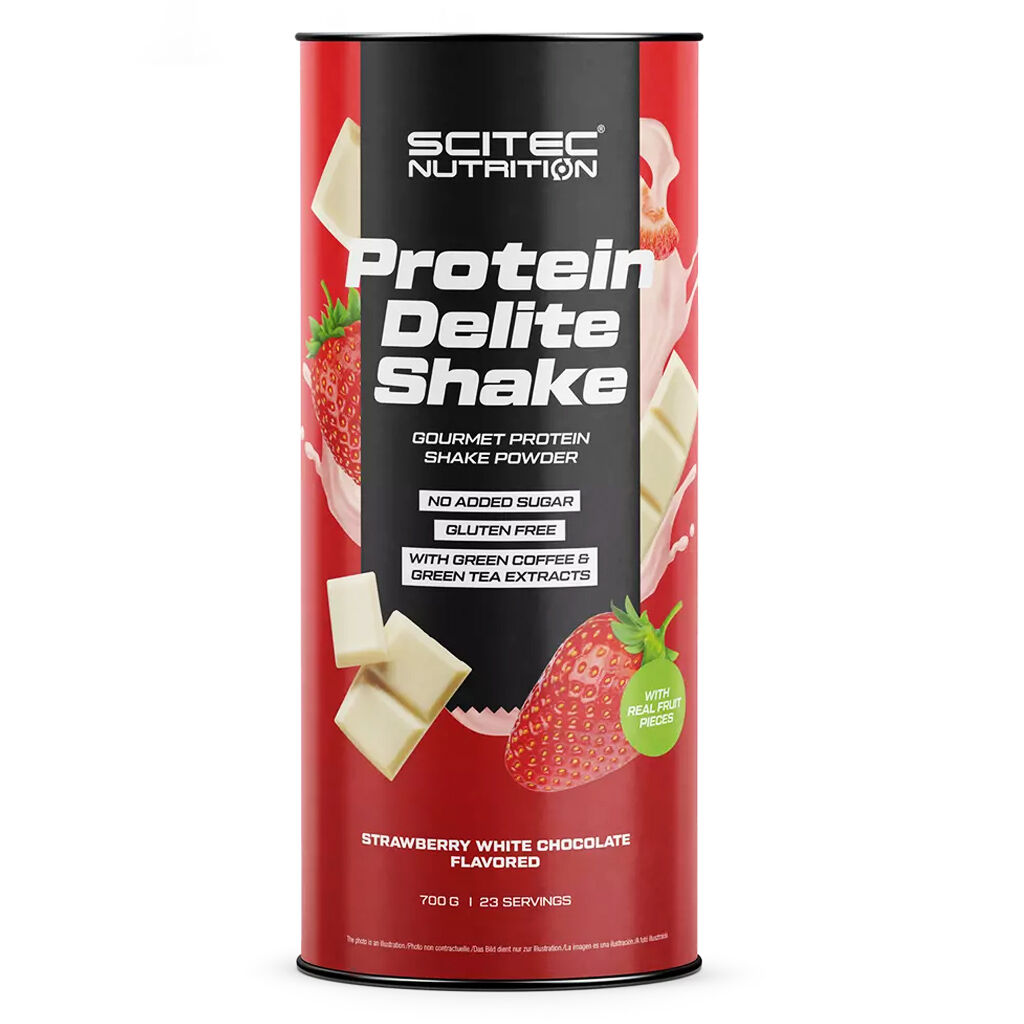 Scitec Protein Delite Shake 700 Gr Fragola-Cioccolato Bianco
