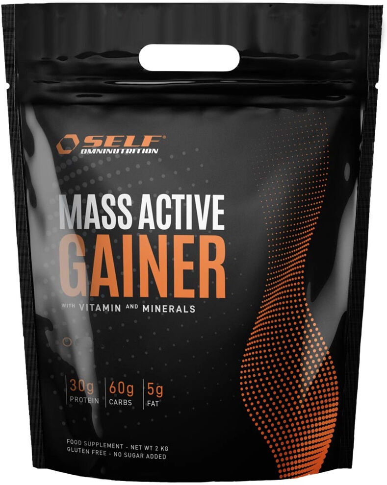 Self Omninutrition Mass Active Gainer Busta 2 Kg Vaniglia