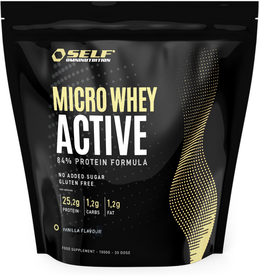 Self Omninutrition Micro Whey Active Busta 1 Kg Vaniglia