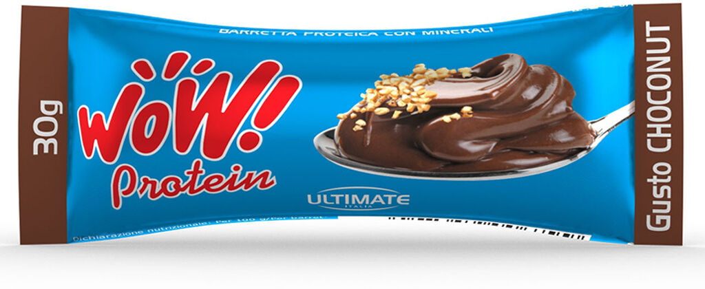 Ultimate Italia Wow Protein Bar 30 Gr Choconut