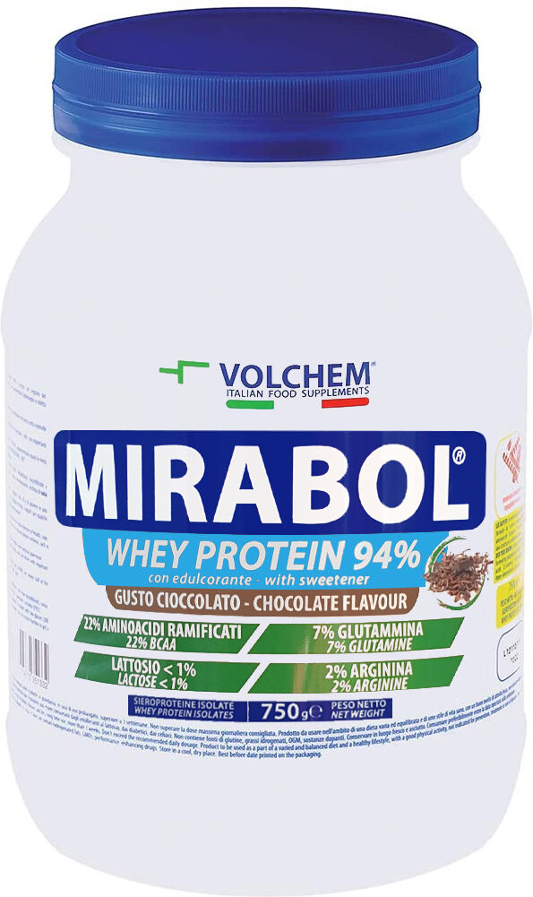 Volchem Mirabol Whey Protein 94% 750 Gr Cioccolato