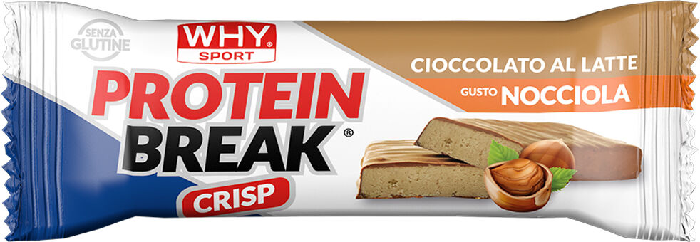 Why Sport Protein Break 30 Gr Cioccolato Al Latte-Nocciola