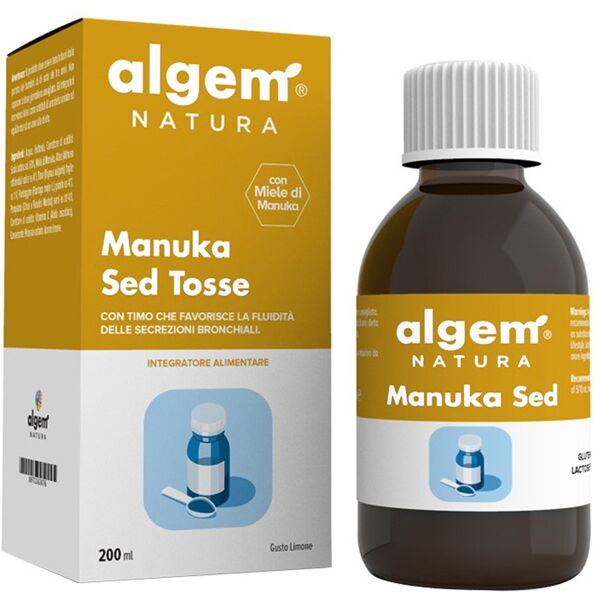 algem natura manuka sed tosse 200 ml