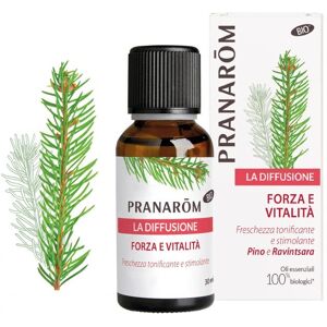 Pranarom Forza E Vitalità Essenza Per Diffusione Pino E Ravintsara 30ml