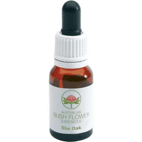 bush flower she oak olio essenziale gocce 15ml