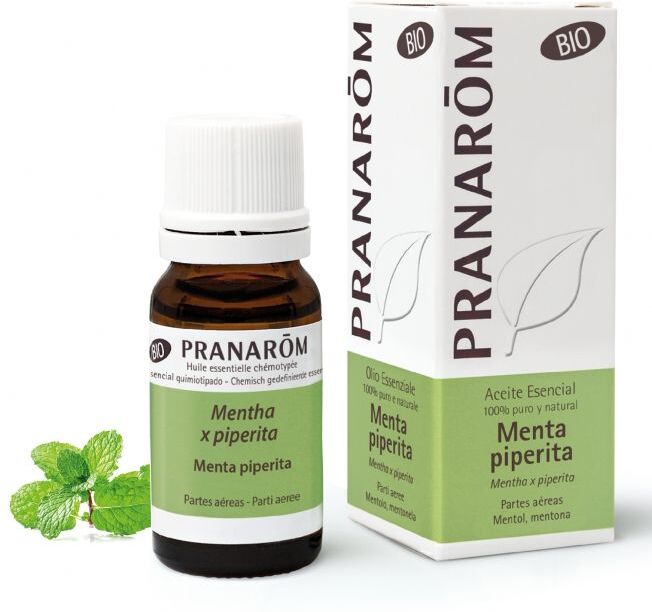 pranarom olio essenziale bio menta piperita 10ml