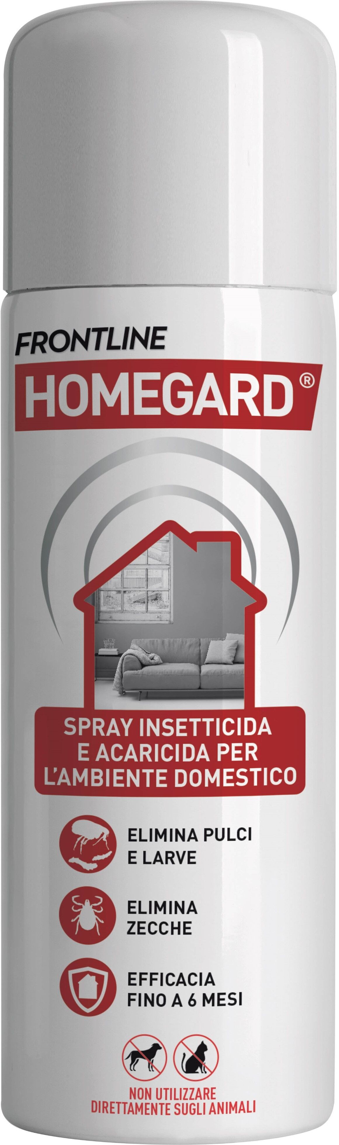 frontline homegard spray insetticida acaricida uso domestico 250ml