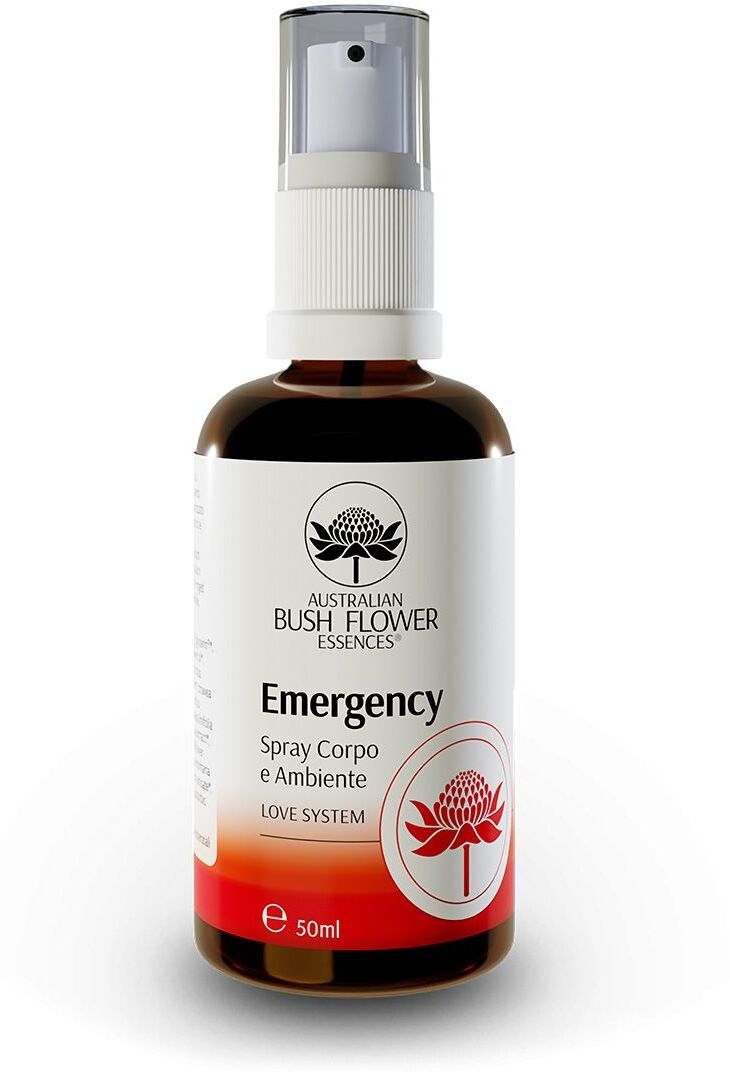 Australian Bush Flower Essences Emergency Vaporizzatore Corpo E Ambiente 50ml