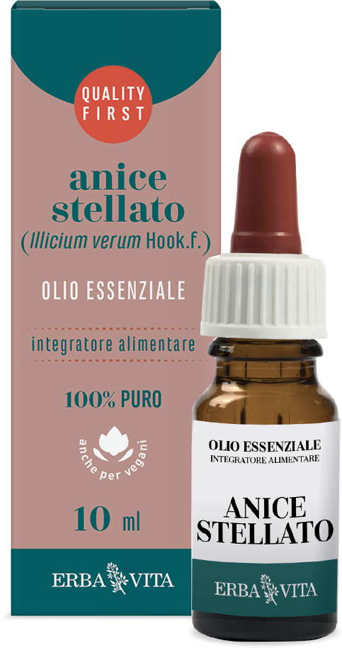 Erba Vita Anice Stellato Olio Essenziale 10ml